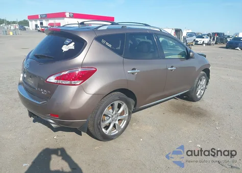2012 Nissan Murano Le z USA, uszkodzony, nr VIN JN8AZ1MW9CW223433